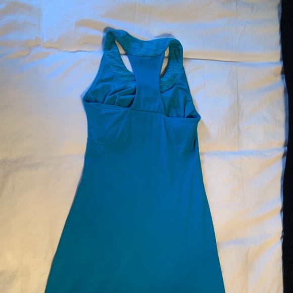 Lucy Activewear Size XS teal summer dress - Picture 3 of 5